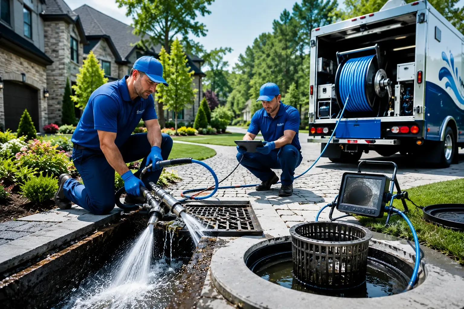 Local outdoor drain cleaning professionals in Dundee, IA